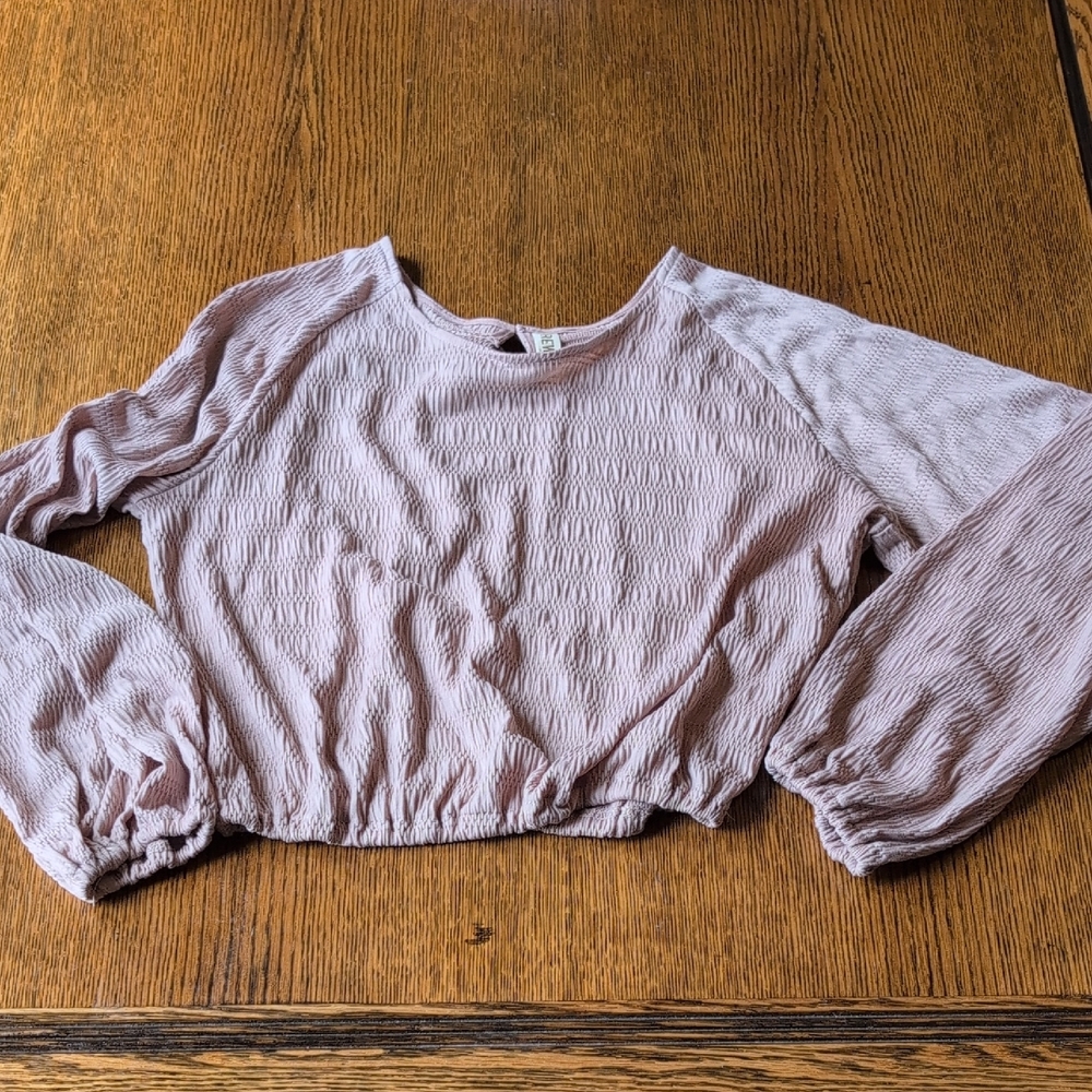 Rewash Mauve Long Sleeve Blouse